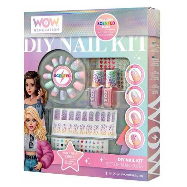 wow generation set manicura uÑas perfumadas (kids licensing - wow00157)