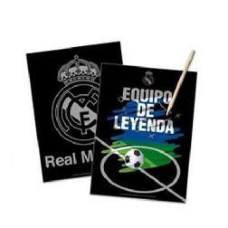 real madrid set para rascar (kids licensing - rm00022)