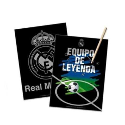 real madrid set para rascar (kids licensing - rm00022)