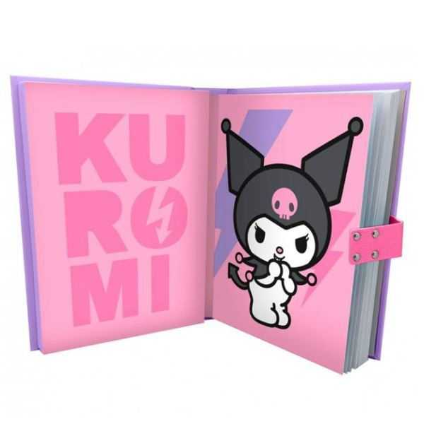 kuromi diario secreto peluche 3d (kids licensing - ku00010)