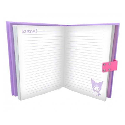 kuromi diario secreto peluche 3d (kids licensing - ku00010)