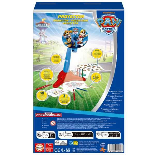 educa paw patrol proyector de dibujo ( educa - 20444)
