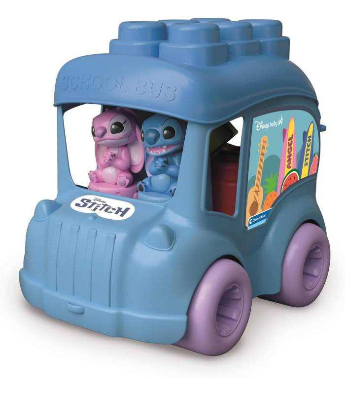 stitch activity bus (clementoni - 17974)