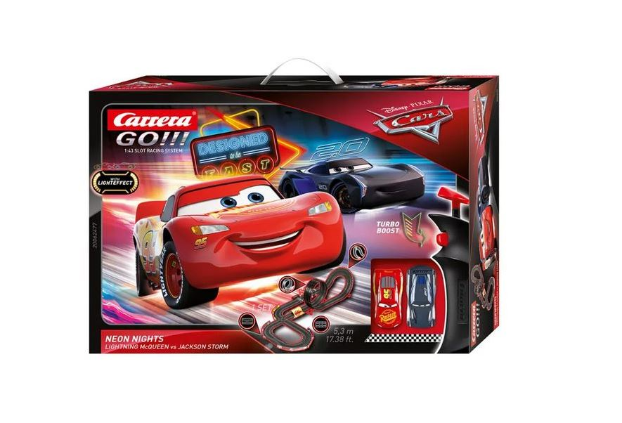 carrera go circuito cars neon nights 5,3 (soldatoys - 62477)