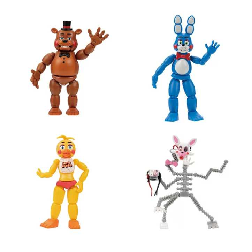 five nights at freddys pack 1 figura 12 cm surtidas (jazwares iberia - fnf0001)
