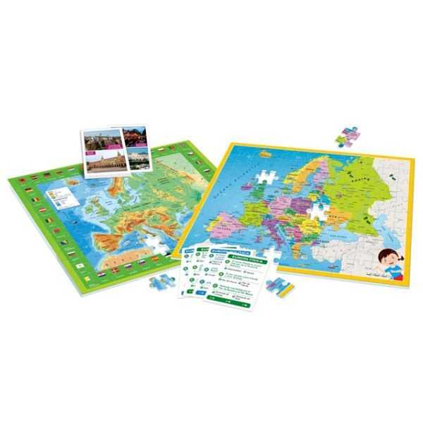 mapa geo descubre europa (clementoni - 55120)