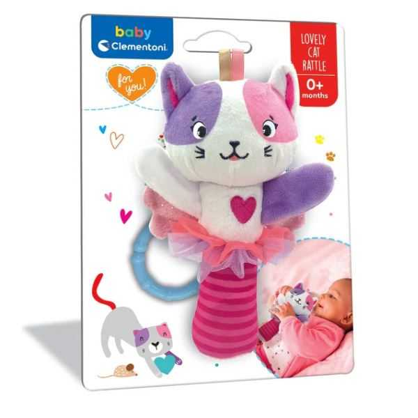 sonajero blando gatita (clementoni - 17784)