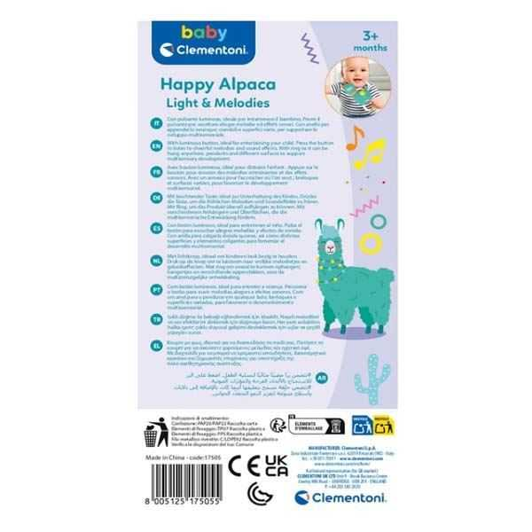 sonajero musical alpaca ( clementoni - 17505