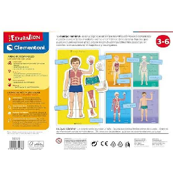 montessori el cuerpo humano (clementoni - 55476)