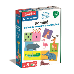 domino numeros y animales (clementoni - 55314)