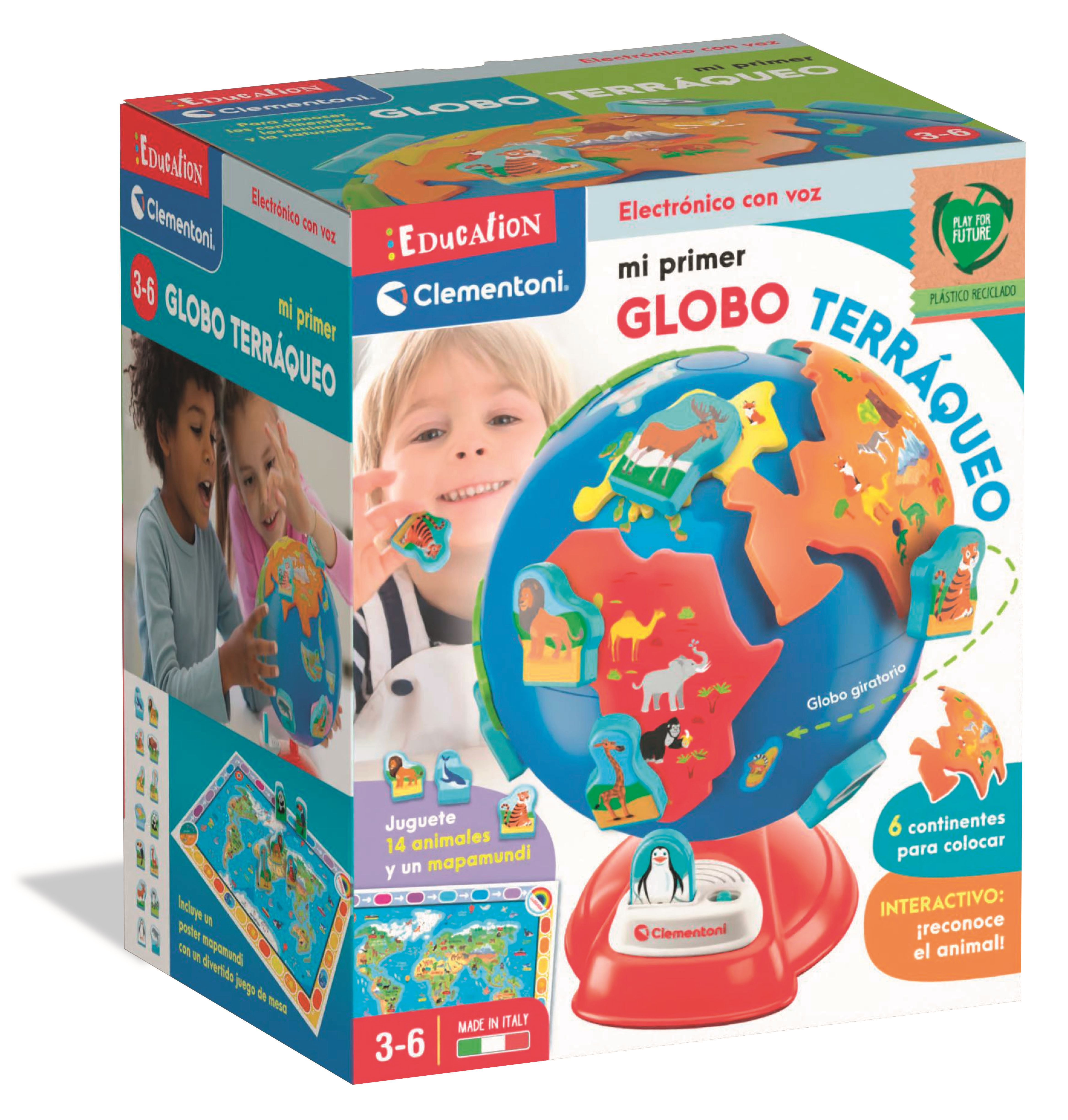globo terraqueo preescolar (clementoni - 55482)