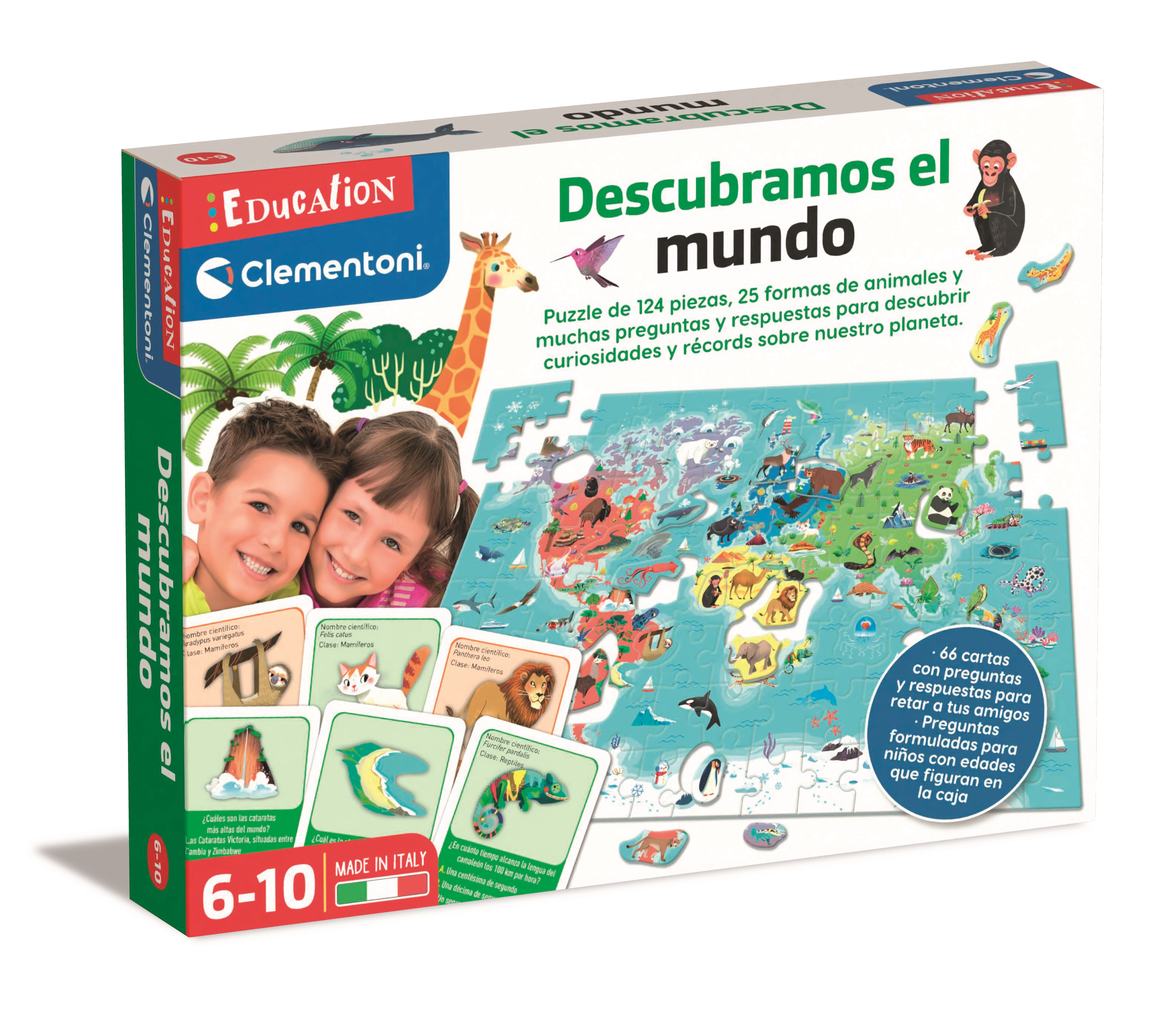 descubramos el mundo (clementoni - 55446)