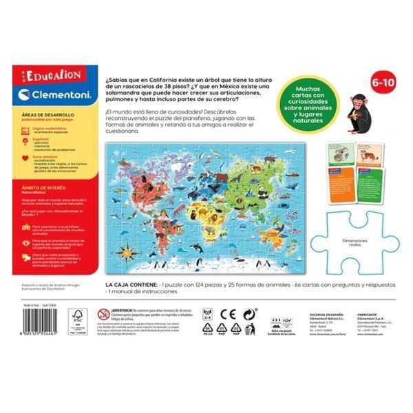 descubramos el mundo  (clementoni - 55446)