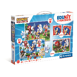 edukit 4 en 1 sonic (clementoni - 18318)