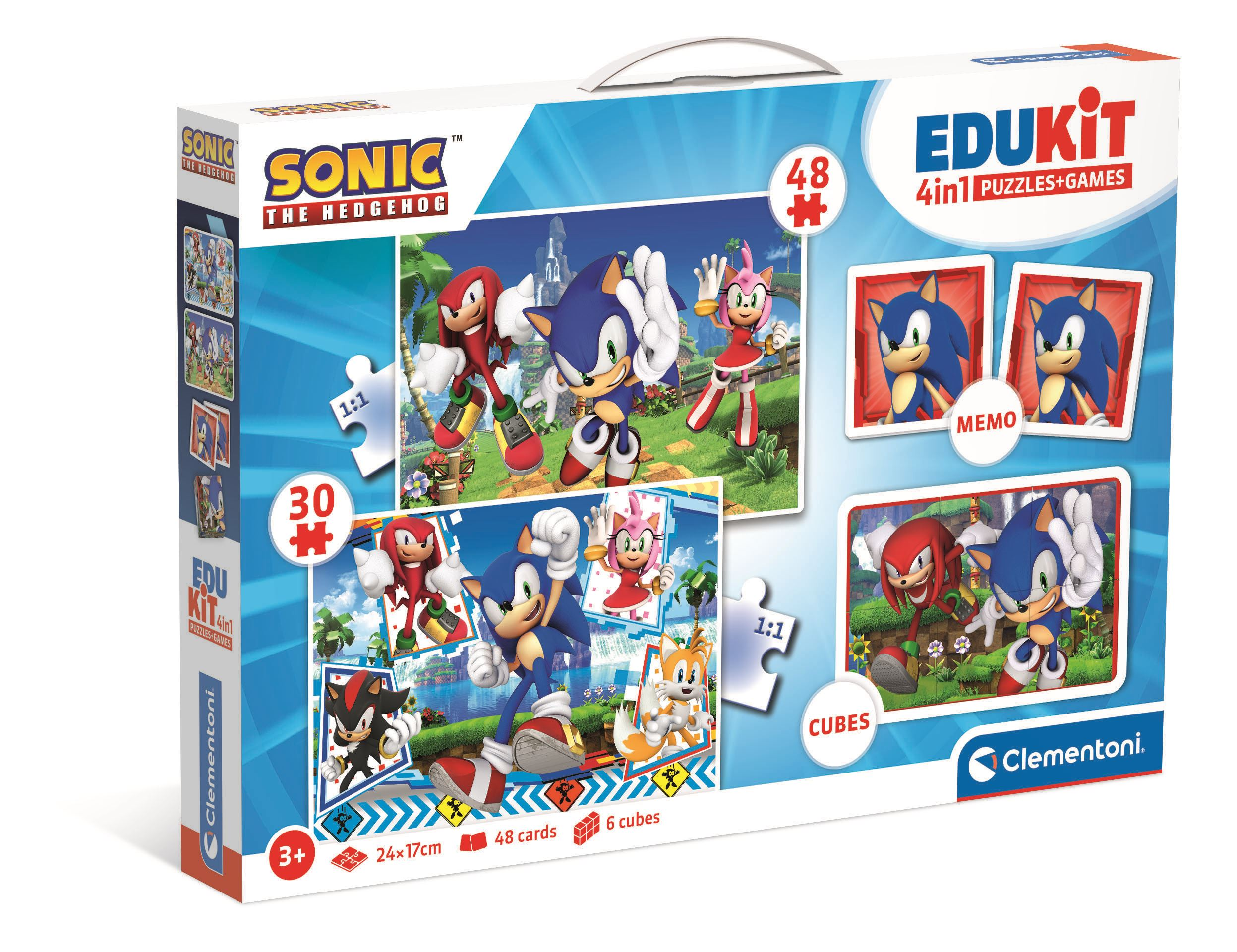 edukit 4 en 1 sonic (clementoni - 18318)