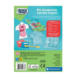 ciencia y juego kit anatomia squishy (clementoni - 55577)