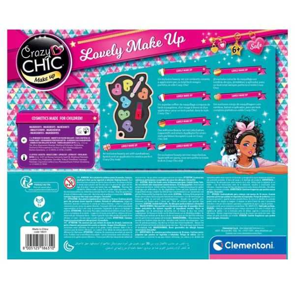 crazy chic lovely make up cervatillo (clementoni - 18631)