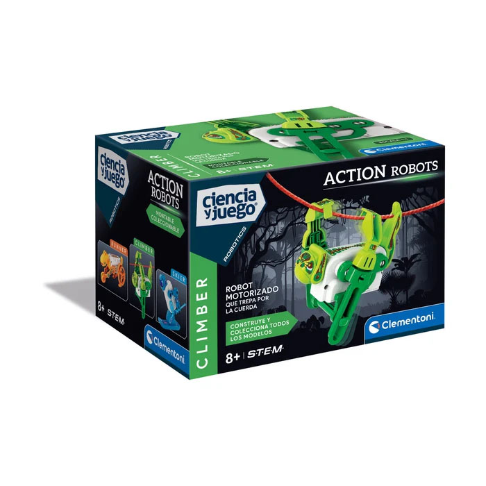 ciencia y juego robot climber (clementoni - 55593)