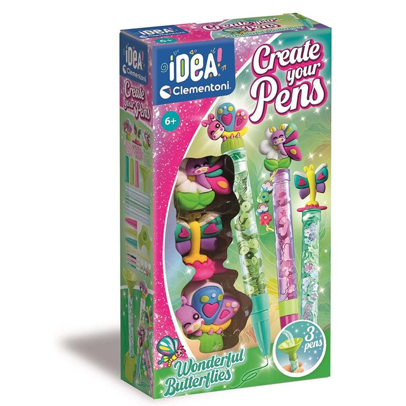 idea mini laboratorio de bolis mariposa (clementoni - 18873)