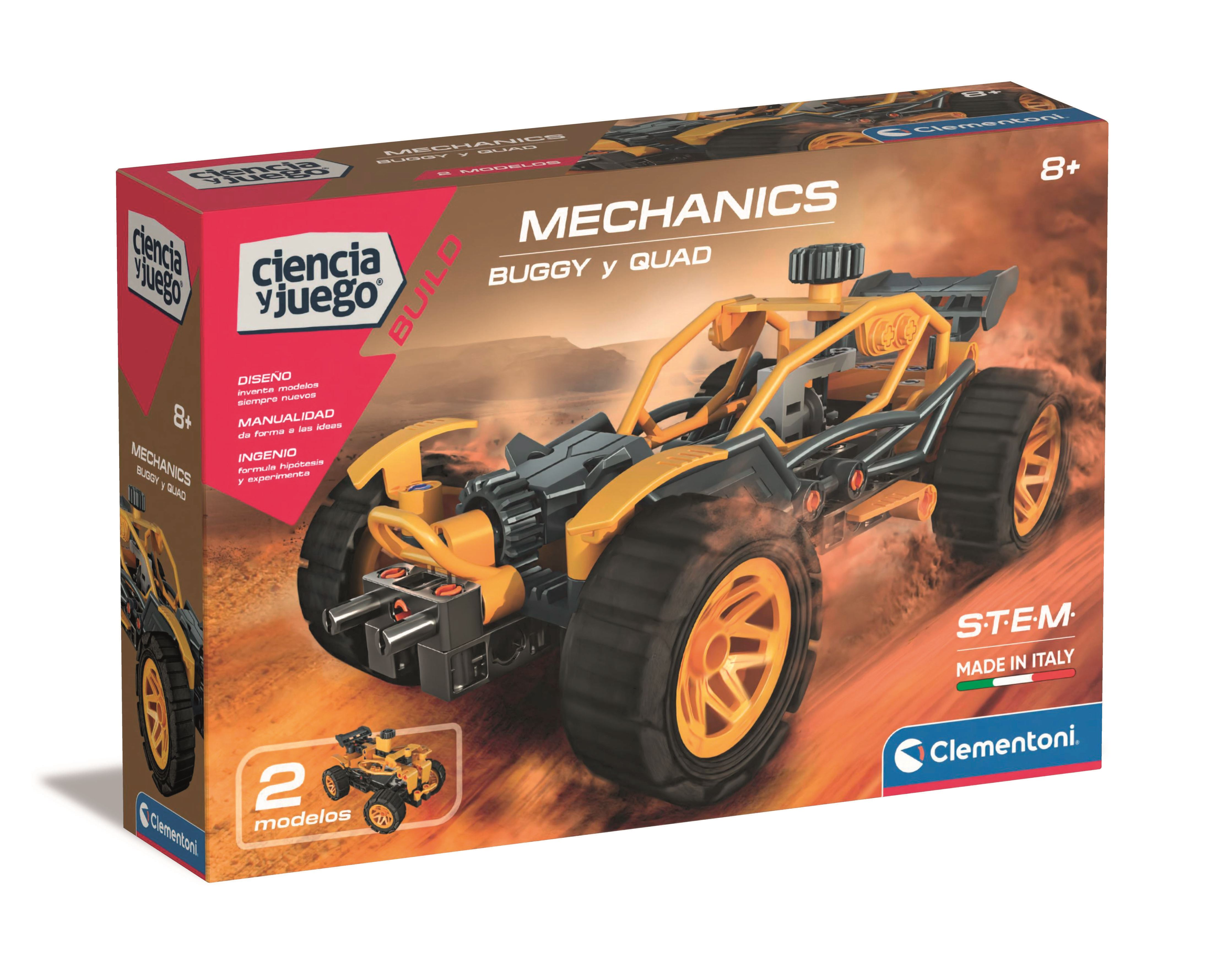 mechanics buggy+quad (clementoni - 55489)
