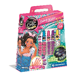 crazy chic uÑas brillantes en oscuridad (clementoni - 18689)