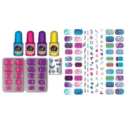 crazy chic uÑas brillantes en oscuridad (clementoni - 18689)