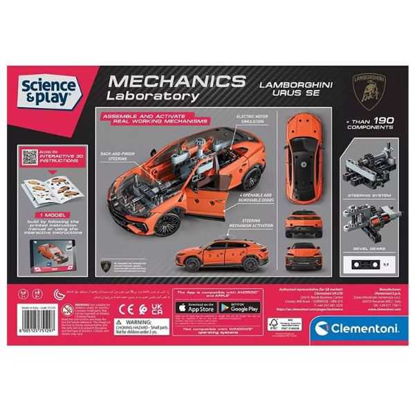 mechanics lamborghini urus (clementoni - 55581)