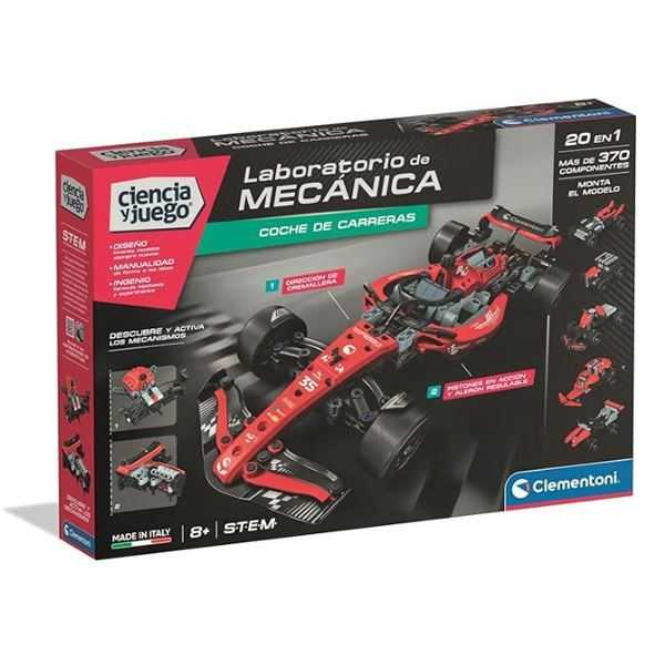 mechanics nuevo coche de carreras (clementoni - 55624)