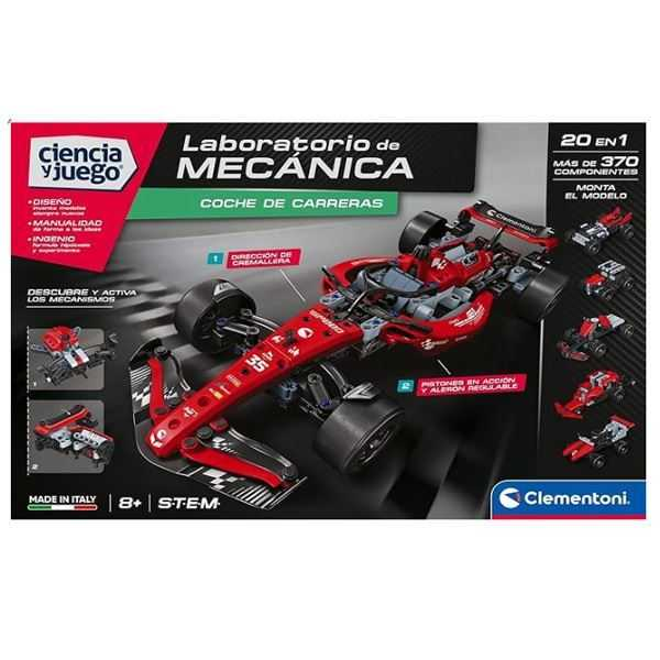 mechanics nuevo coche de carreras (clementoni - 55624)