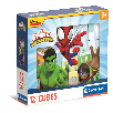 spidey rompecabezas 12 cubos ( clementoni - 41198 )