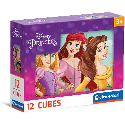disney princess rompecabezas 12 cubos (clementoni - 41197)