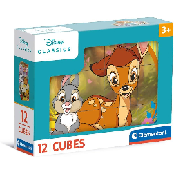 disney classic rompecabezas 12 cubos (clementoni - 41196)