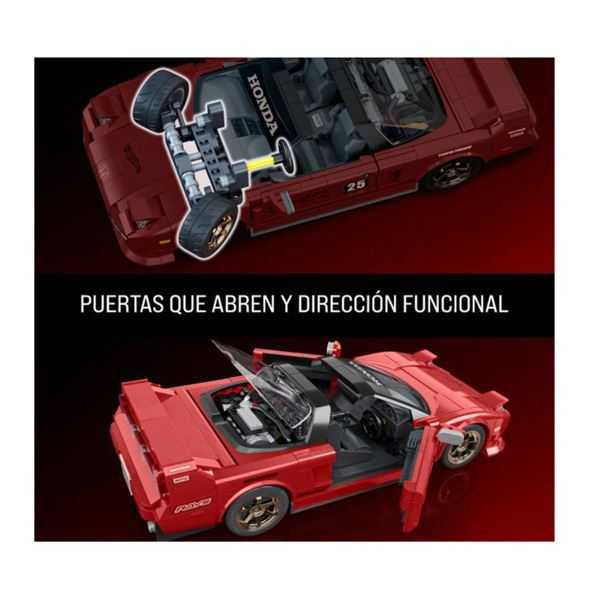 mega hot wheels elite acura honda nsx (mattel - jft17)