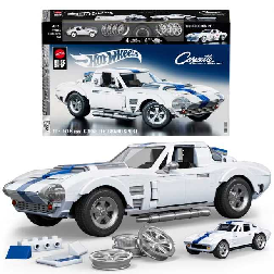 mega hot wheels elite corvette grand sport (mattel - jgr31)