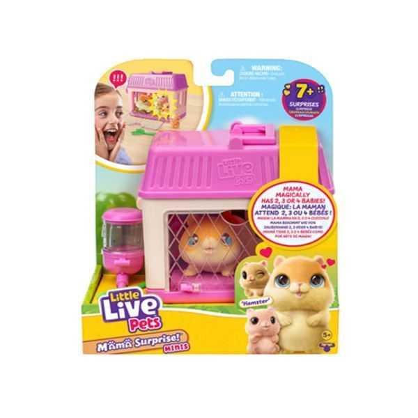 moose little live pets mini mama surprise (moose toys - 630996266250)