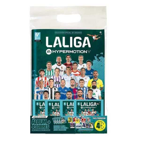 pack album+4 sobres liga hypermotion 2025-26 (panini - 8424248926335)
