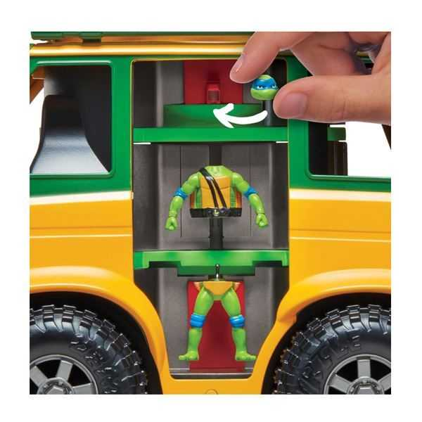 tmnt estacion mutante con 6 figuras playset ( famosa - t0203000)