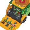 tmnt estacion mutante con 6 figuras playset ( famosa - t0203000)
