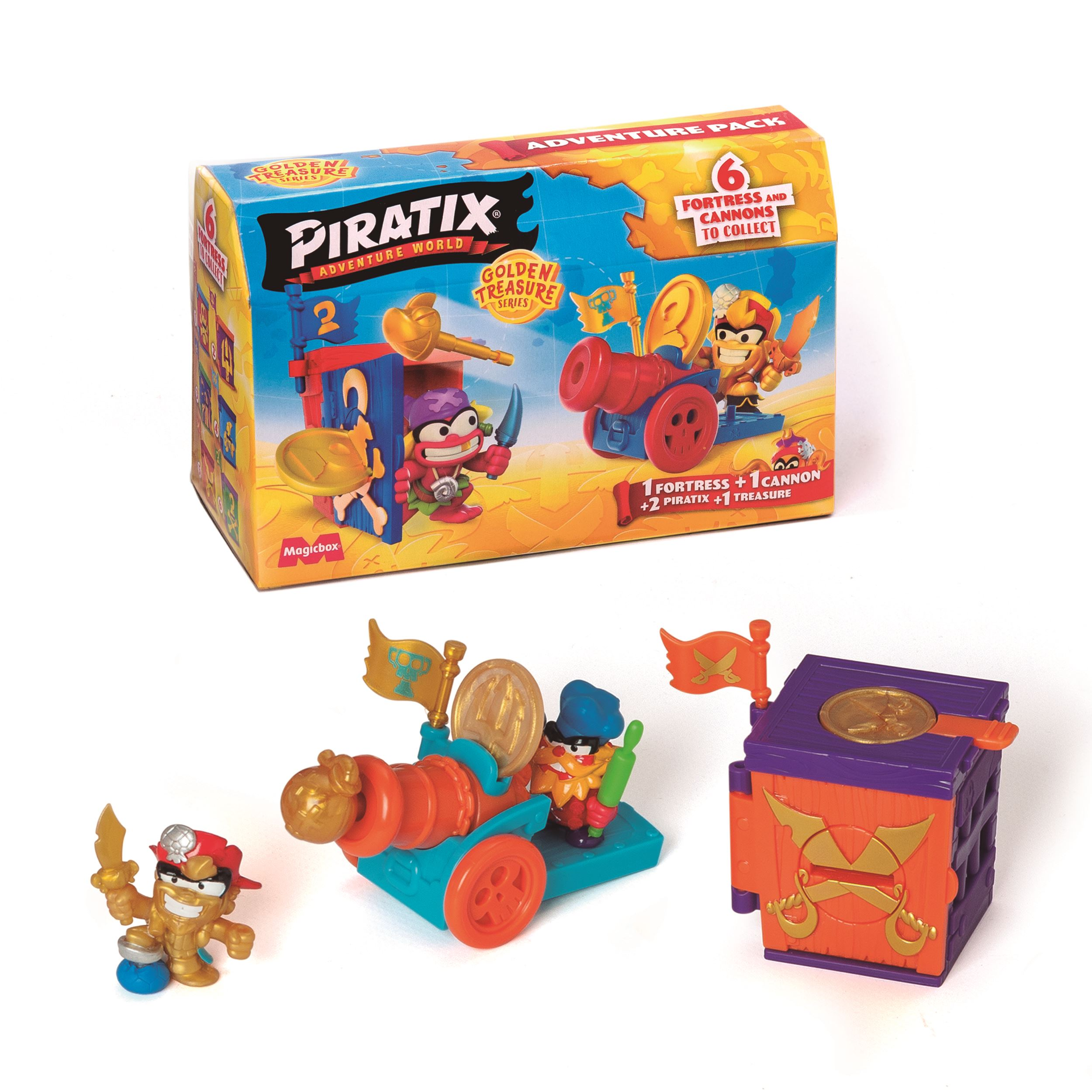 piratix golden treasure adventure pack ( magic box - ppx1d226in00)