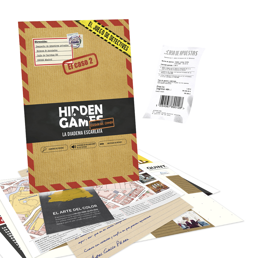 hidden games la diadema escarlata (magic box - pjt106sp80 ) 	