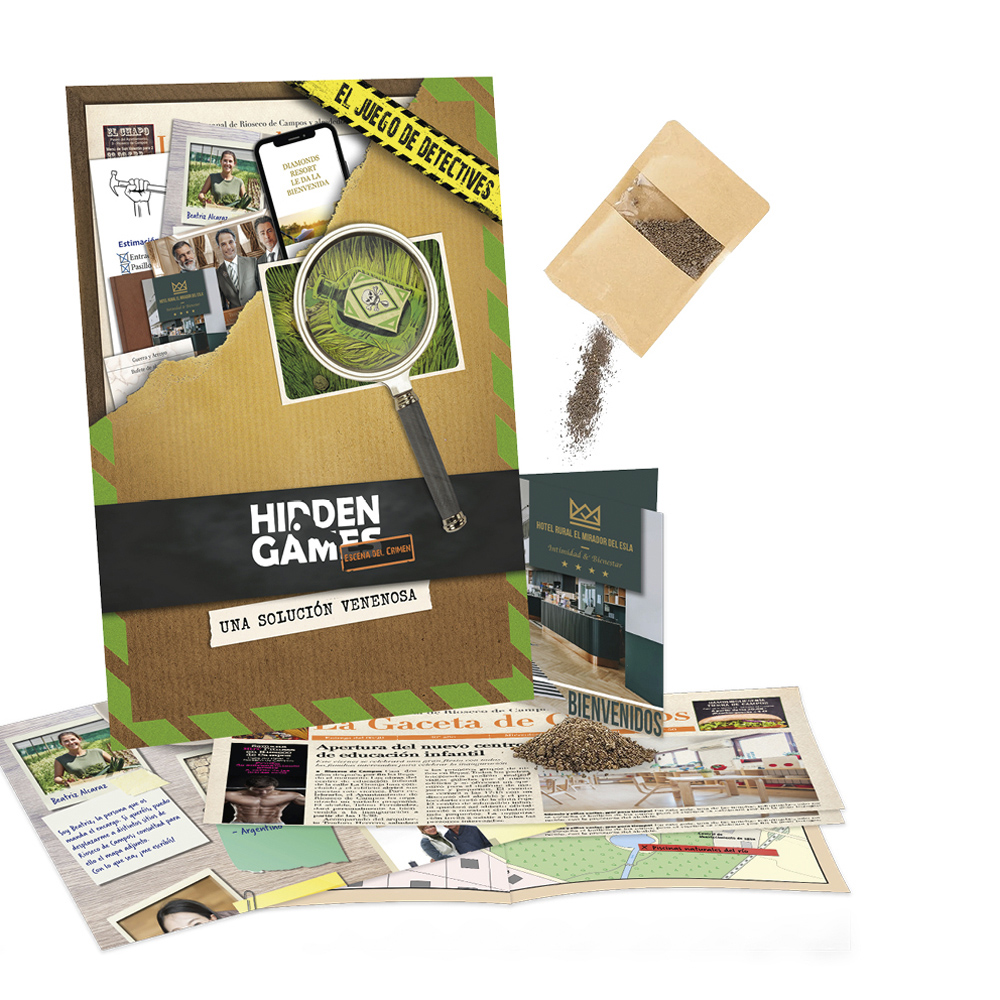 hidden games una solucion venenosa ( magic box - pjt106sp90)