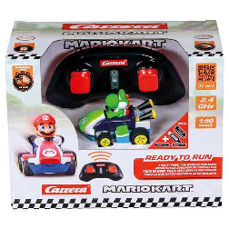 carrera r/c 1:50 mario kart mini yoshi 2,4ghz (soldatoys - 430034)