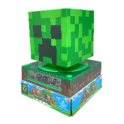 minecraft lampara 3d con despertador
