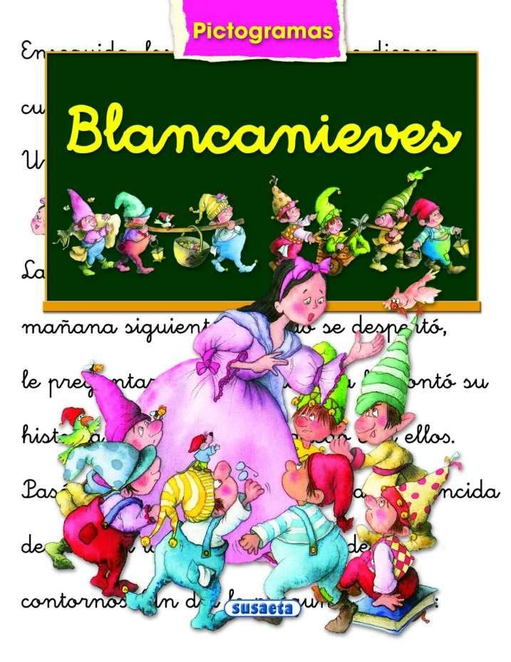libro blancanieves pictograma (susaeta - s0165001)