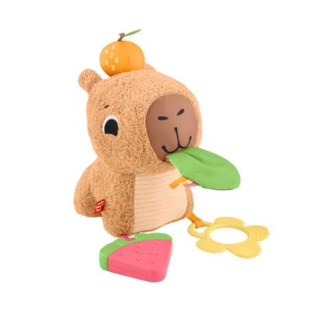 fisher-price peluche capibara abracitos ( mattel - hyr54)