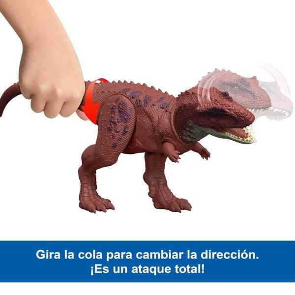 jurassic world wild roar dinosaurio aucasaurus (mattel - jgb88)