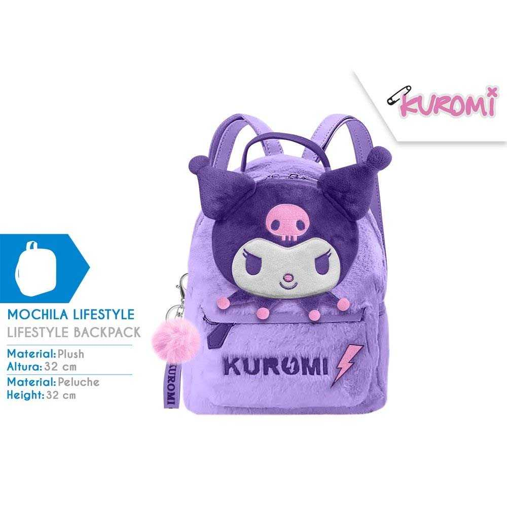 kuromi mochila lifestyle (kids licensing - ku00028)
