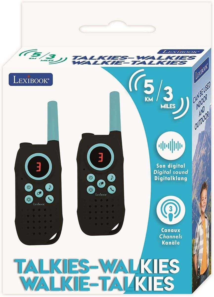 lexibook walkie talkies digitales rango 5 km (valuvic - le-tw42)
