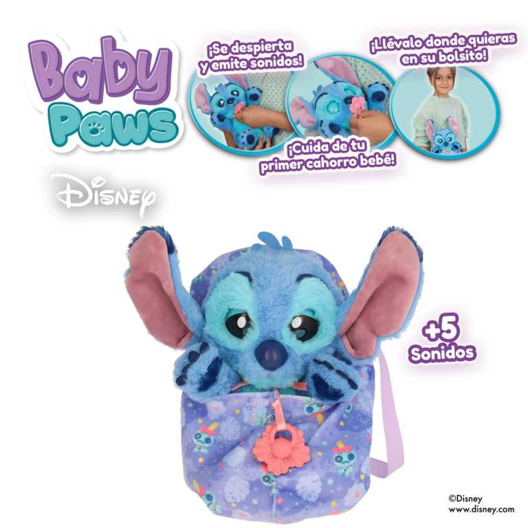 baby paws stitch (iimc toys - 927001)
