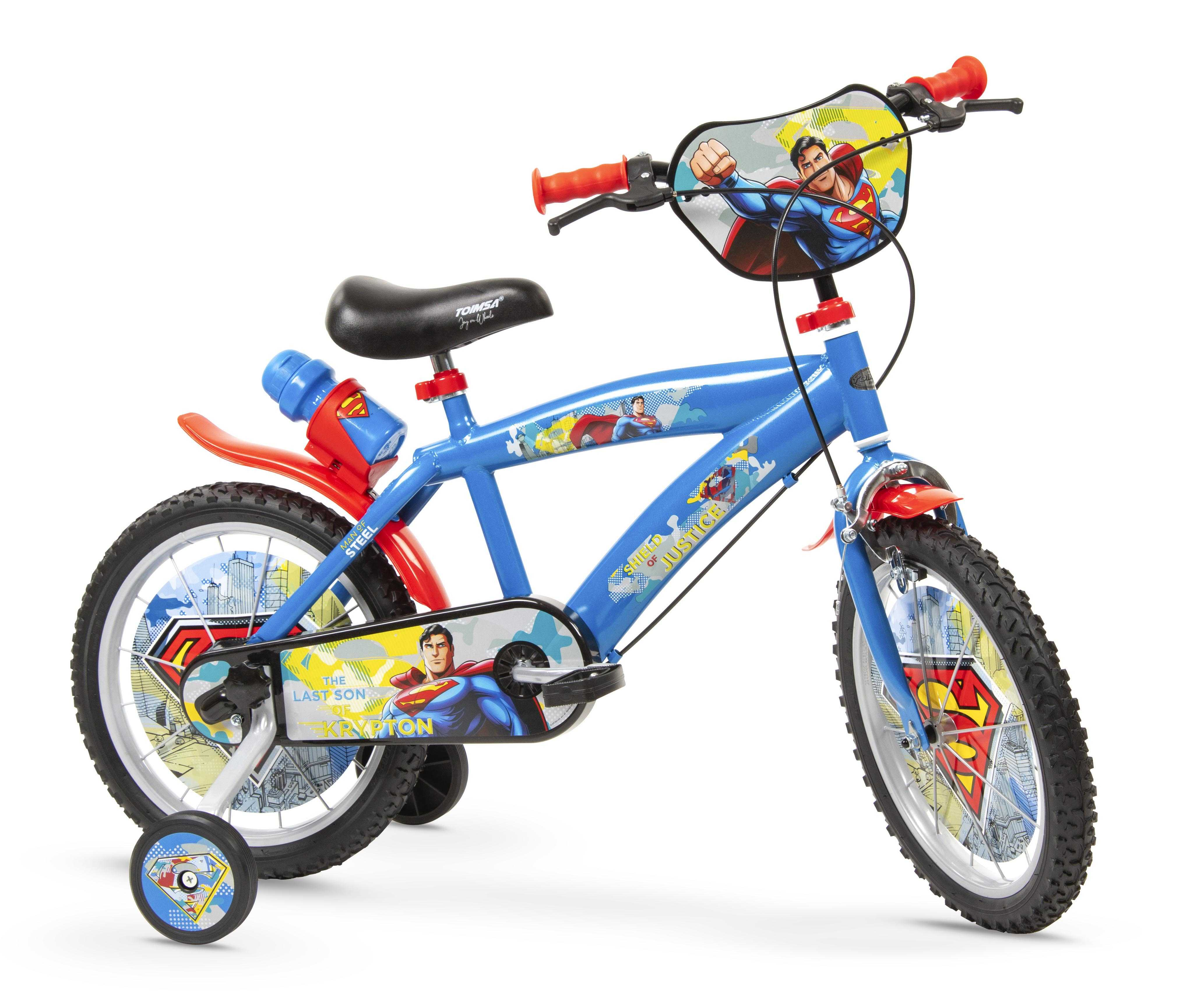 bicicleta toimsa 16" superman (toimsa - 16912)